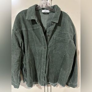 Talulah corduroy shirt Sz L